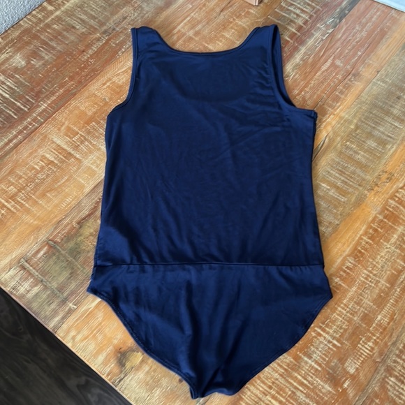J Crew bodysuit, cotton, navy blue, small - Picture 6 of 8